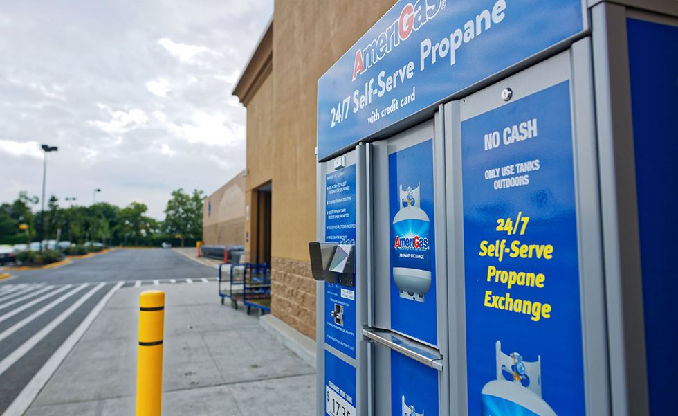 AmeriGas 24/7 self-service propane exchange kiosk